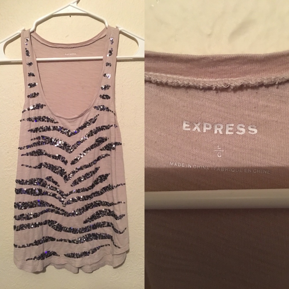 Sequin Tank